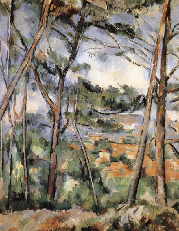 Paul Cezanne solitary river plain oil painting picture